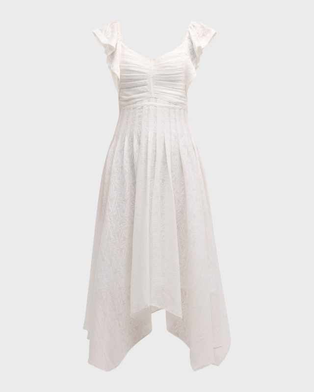 Bria Springtime Burnout Midi Dress